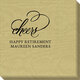 Refined Cheers Moire Napkins Image 5 of 6